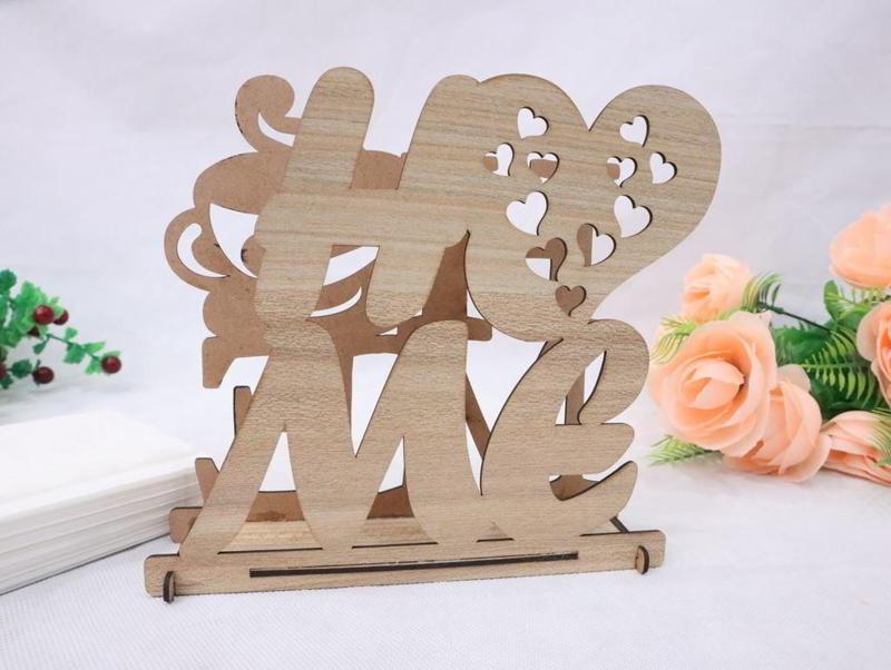 Laser Cut Wooden Home Napkin Holder 3mm Vector