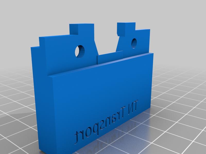 Bruder bracket for snow plow