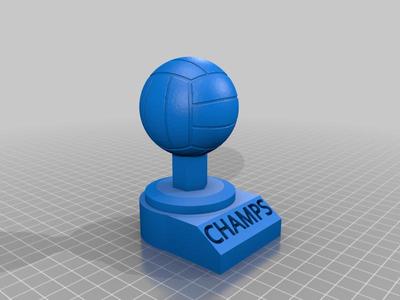 Volleyball Trophy (CHAMPS)