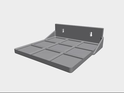 Gridfinity Wallmount 3x3