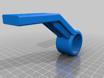 Fridge door handle