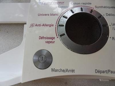 Bouton M/A Washer LG