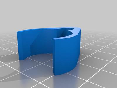 Microphone Stand Cable Clip (20 mm, reinforced)