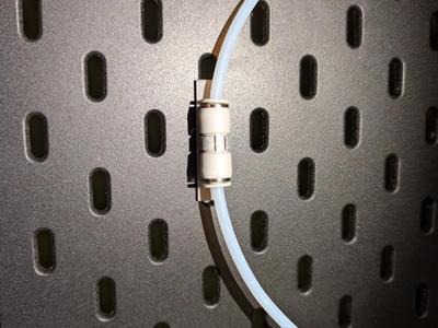 Ikea Skadis Pfte Tube connector/coupler bracket