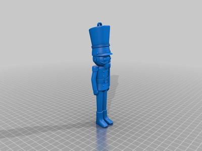 Toy Soldier Decoration with Hanging Ring