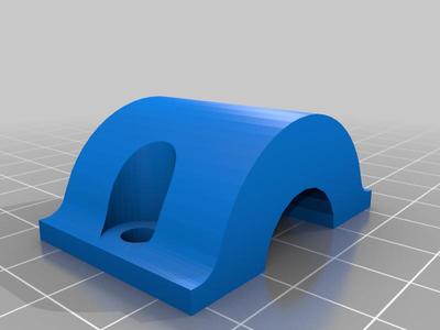 picatinny 18mm flashlight holder (fixed)