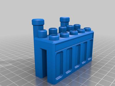 Revo Six nozzle + socks holder (prusa frame) v2