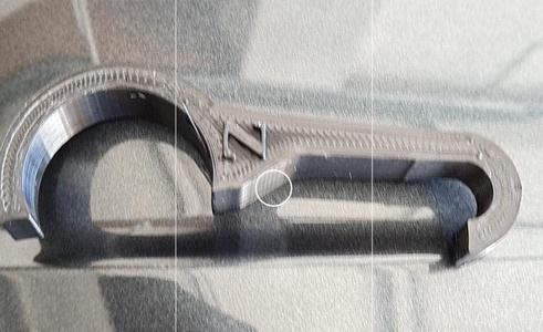 Zero SRF (electric motorcycle) parking brake