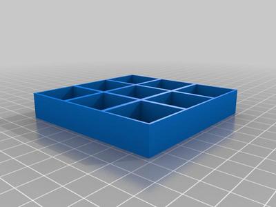 Magnetic parts tray