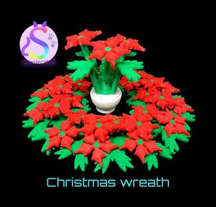 Mini Christmas Wreath and centerpiece