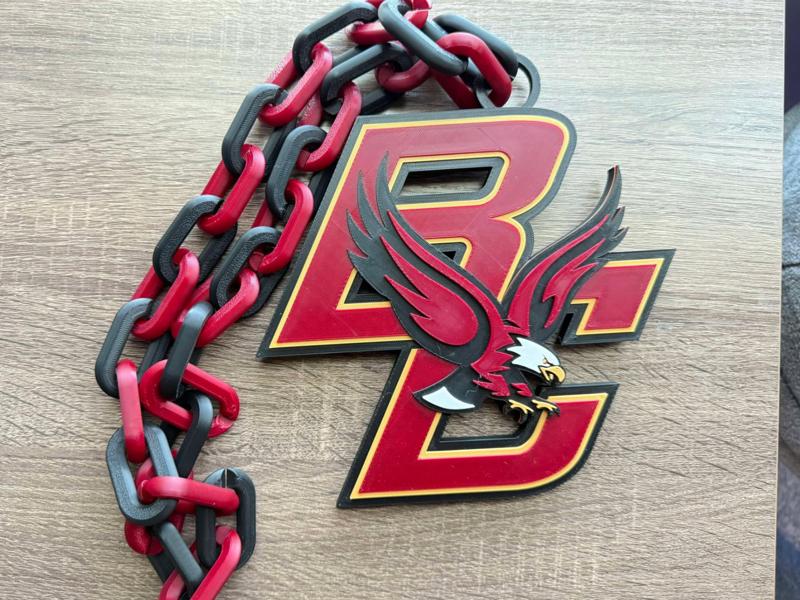 Boston College Eagles Oversized Necklace, Pendant