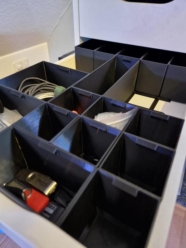 IKEA (ALEX) Schubladen-Box Grundgitter