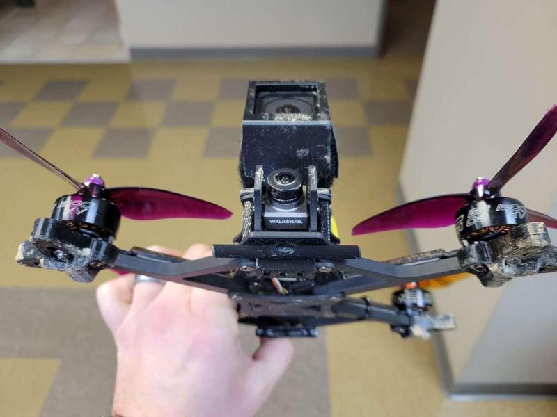 AOS 5 V2 ELRS Front/Rear Antenna Mount