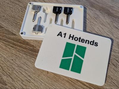 A1 & A1 Mini Hotend box with magnetic fastening