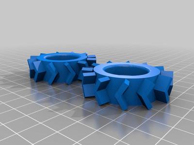 Mud Wheels For scx24 Basic Print