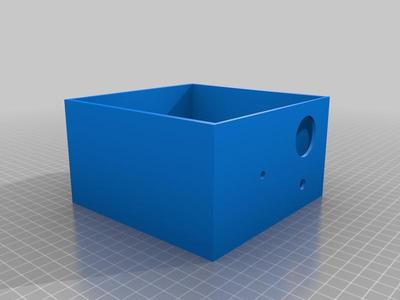 scatola x 1 cassa da 100mm + griglia