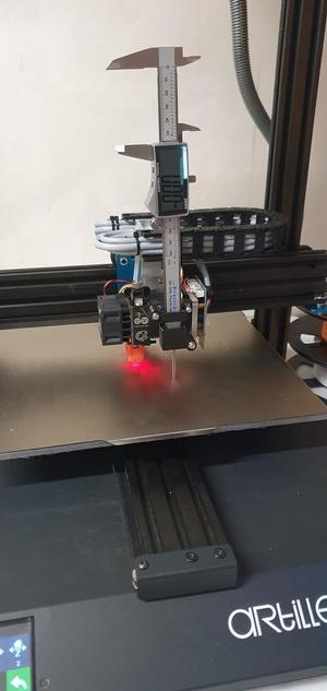Caliper mount / Messschieber