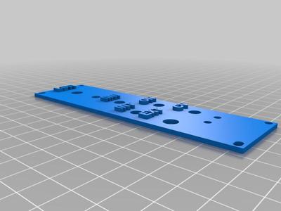  SIMPLE LIGHT THEREMIN front panel for eurorack