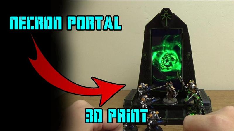 Necron Theme Portal