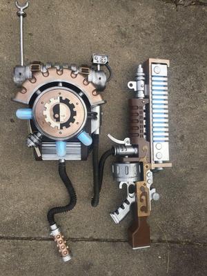 40K Skitarii Ranger Arc Rifle Backpack Cosplay