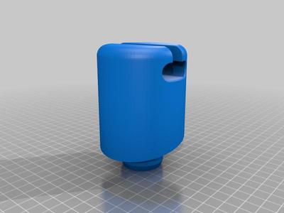 Exit trampoline pole cap