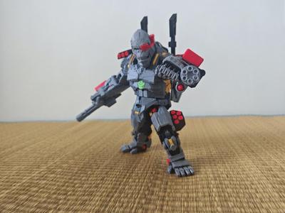 Mecha King Kong weapons