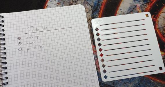 Rhombic todo list (rtd)