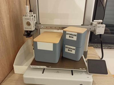 Stackable Storage Box 120x170mm & 100x100mm