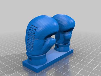 Boxing Gloves for Dads with a stand (optional)