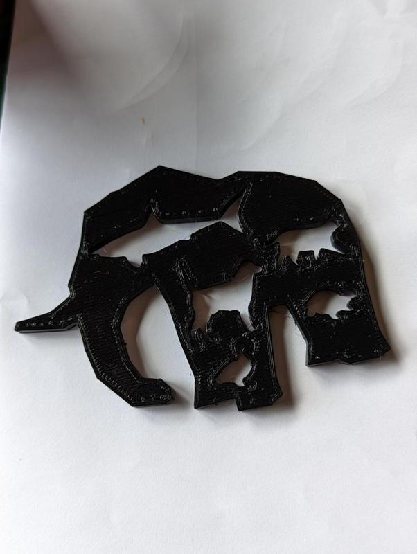 Elephant/Animal Silhouette