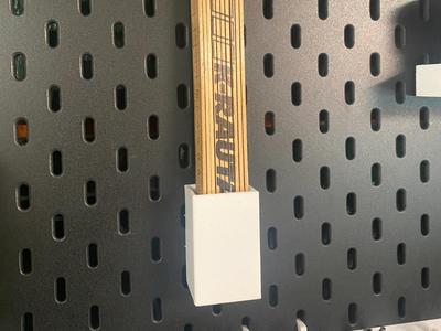 Skadis folding ruler holder 2 sizes