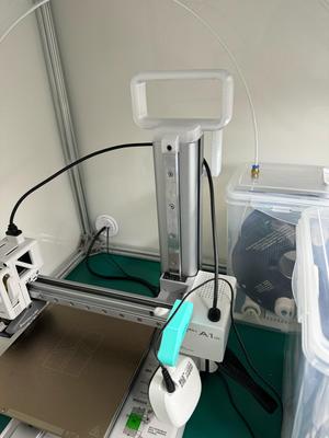 A1 mini handle and cable guide