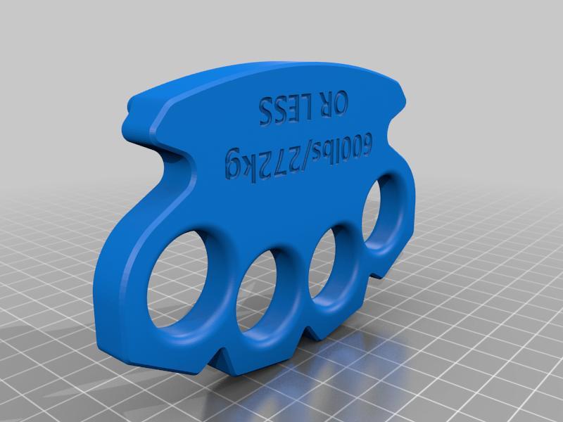 MOTORCYCLE KICKSTAND PAD THICK KNUCKLES