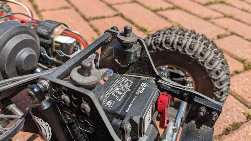 RC car 8mm body post mount