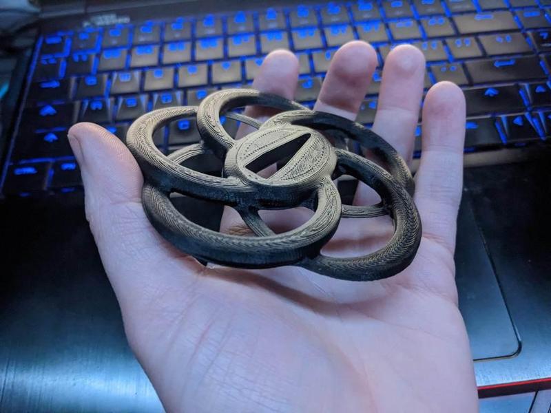 Shiden'issen "Go Rin" (Five Ring) Shinken/Iaito Tsuba
