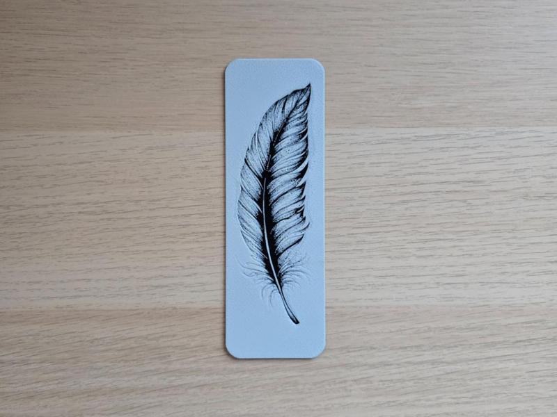 Feather Bookmark