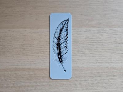 Feather Bookmark
