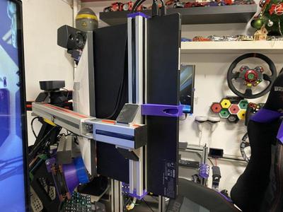 Portable Triple Monitor Mount for Sim Racing