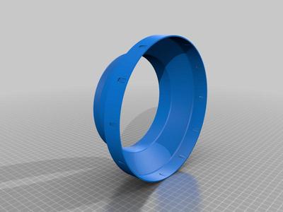 8" - 6" Duct adapter
