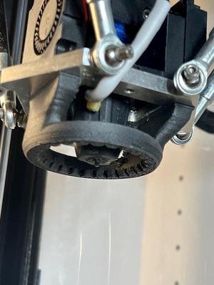 QQS Pro Circular fan duct for Rapido height.