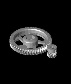 herringbonegears_shaft_5mm_hobdistance_6_ratio_9to47_distance_39_decoration_arrows.stl