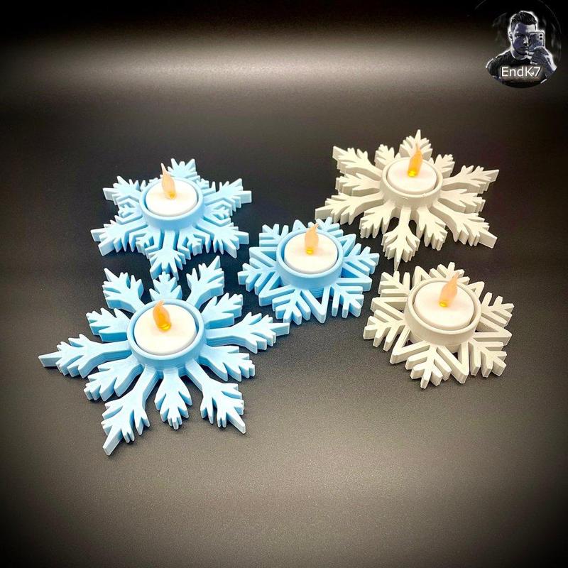 Snowflake Tea Light Holder