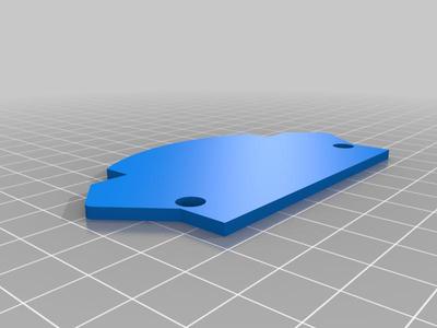 FLSun V400 enclosure extrusion end cap V2