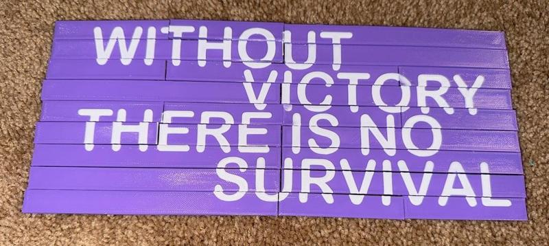 Survivor Aligned Planks Puzzle 3