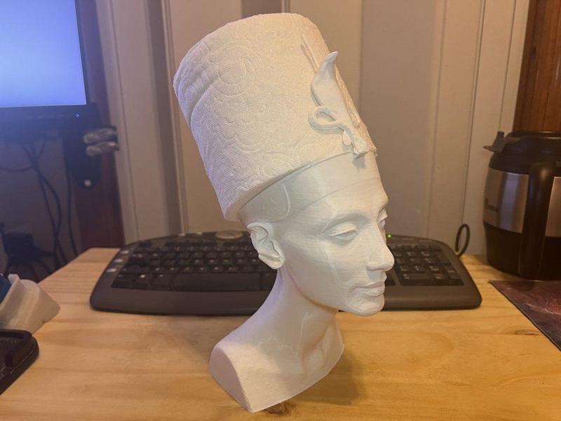 Toilet Roll Nefertiti