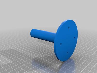 Angle grinder disc wall suport
