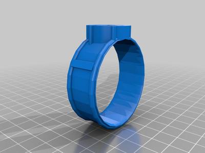 Orange lantern ring