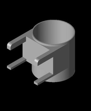 cop holder 3.5 cm thick