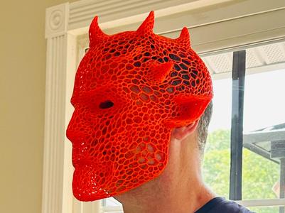 Night King / Darth Maul Mask Voronoi