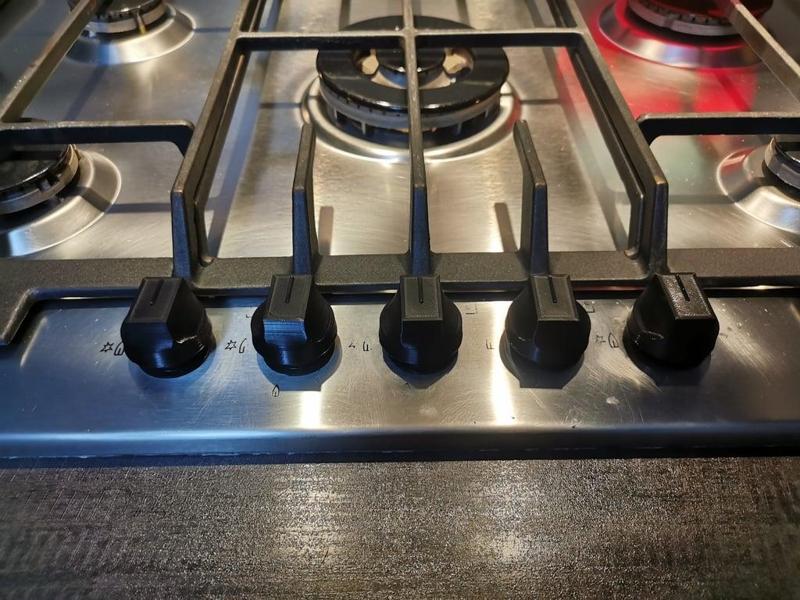 Knob hob - Pomello piano cottura REX Electrolux